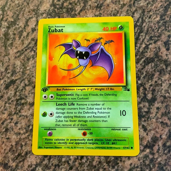Pokemon | Toys | Zubat First Edition | Poshmark Pokemon | Toys | Zubat First Edition | Poshmark